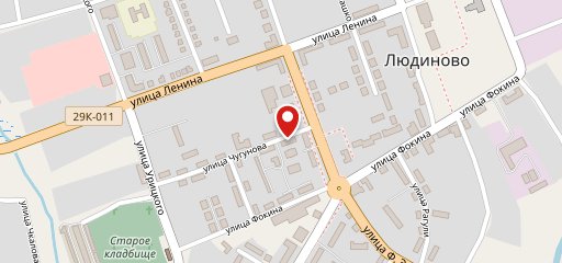 Буфет на карте
