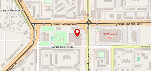 Буфет на карте