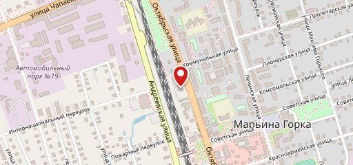 Буфет на карте