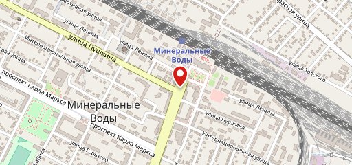 Буфет на карте