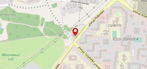 Буфет на карте