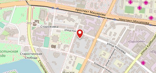 Буфет на карте