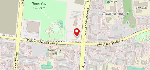 Буфет на карте