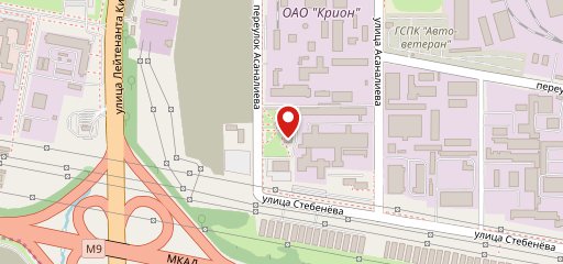Буфет на карте