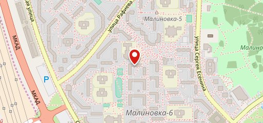 Буфет на карте