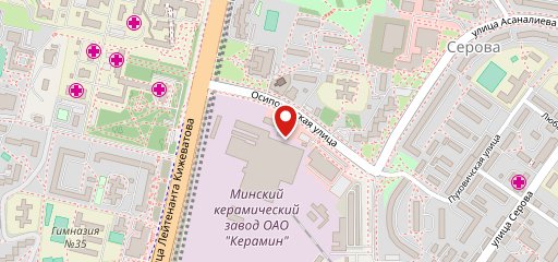 Буфет МКЗ на карте