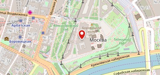 Артистический буфет ГКД на карте
