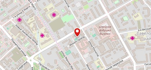 Буфет на карте