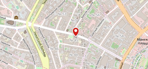 Буфет Московской государственной консерватории на карте