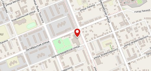 Буфет на карте