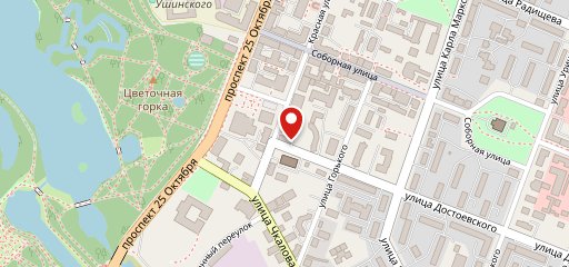 Буфет на Красной на карте