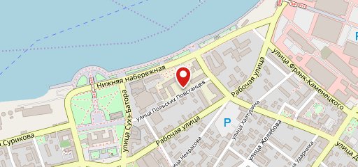 Буфет на первом этаже на карте