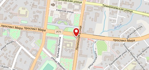 Буфет на первом этаже на карте