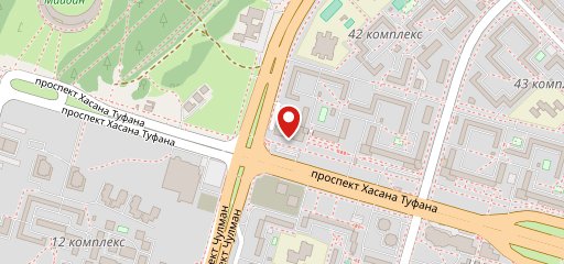 Буфет на карте