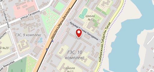 Буфет на карте