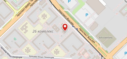 Буфет на карте