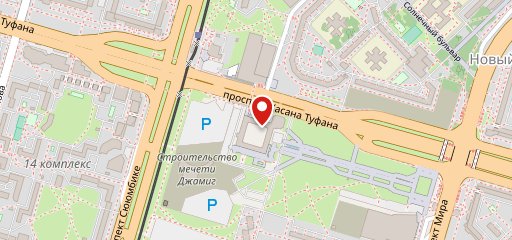 Буфет на карте