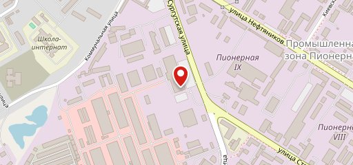 Буфет на карте