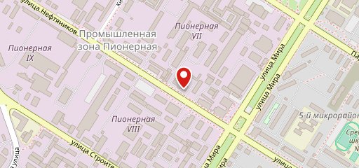 Буфет на карте
