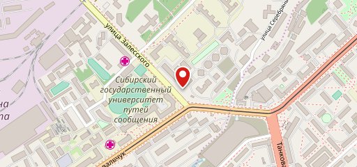 Столовая НГМУ на карте
