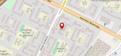 Буфет на карте