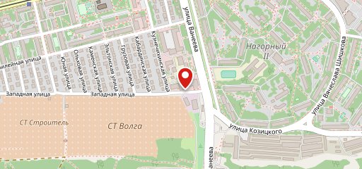 Буфет на карте
