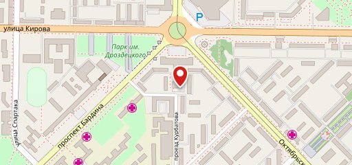 Буфет на карте