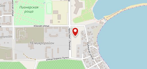 Буфет на карте