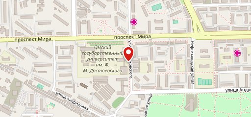 Буфет на карте