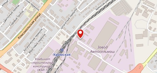 Буфет на карте