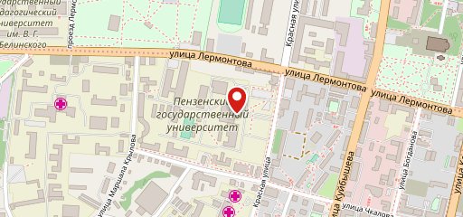 Буфет на карте