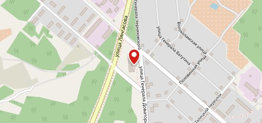 Буфет на карте