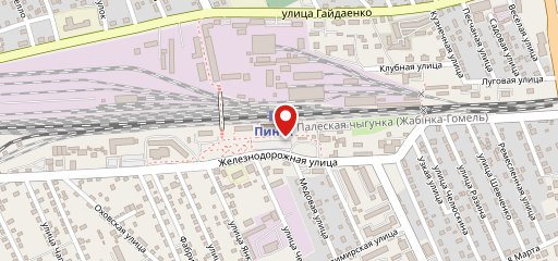 Буфет на карте