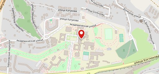 Буфет под лестницей на карте