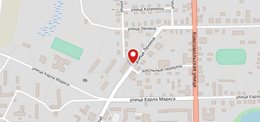 Буфет на карте