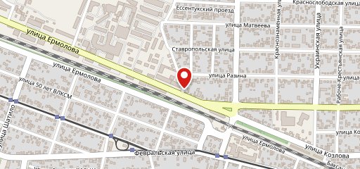 Буфет на карте