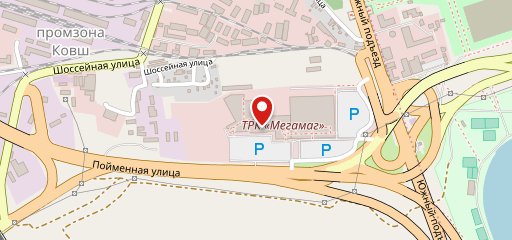 Буфет на карте
