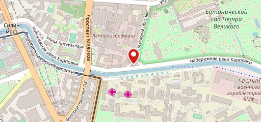 Буфет на карте