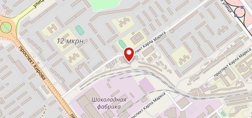 Буфет на карте