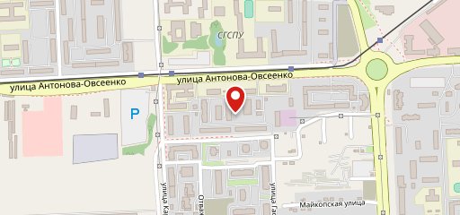 Буфет на карте