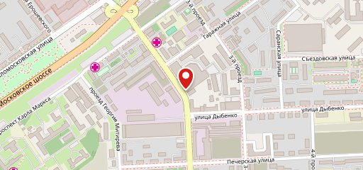 Буфет на карте