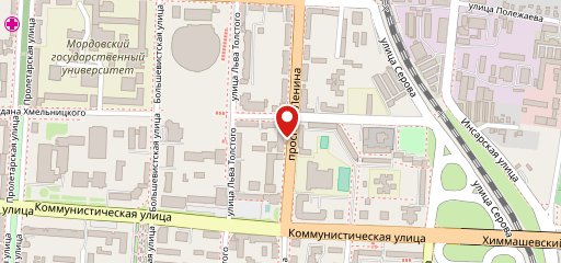 Буфет на карте