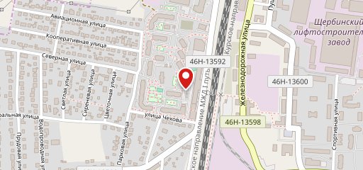 Буфет на карте