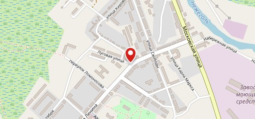 Буфет на карте