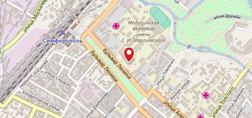 Буфет на карте