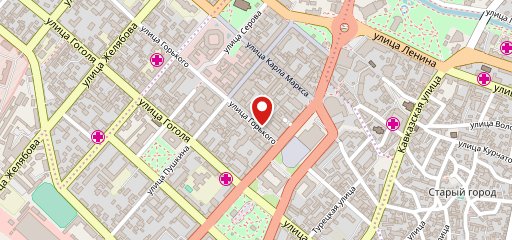 Буфет на карте