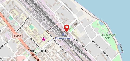 Буфет на карте