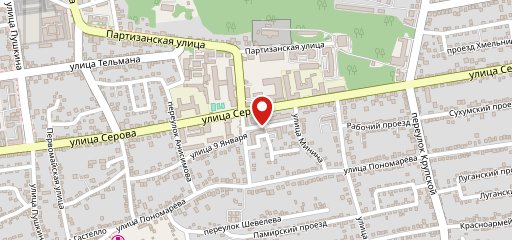 Буфет на карте
