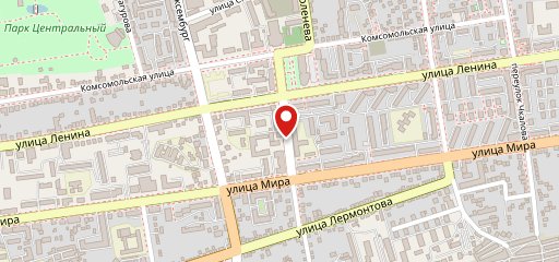 Буфетъ на карте