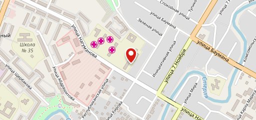 Буфет на карте